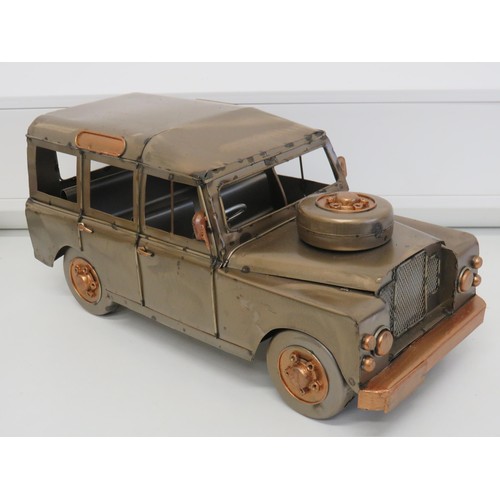 169 - Tin Plate Land Rover