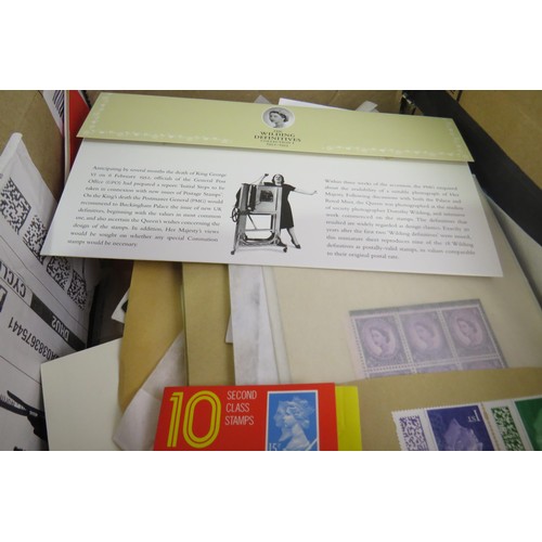 23 - Box of stamps