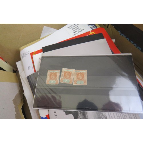 23 - Box of stamps