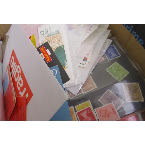 23 - Box of stamps