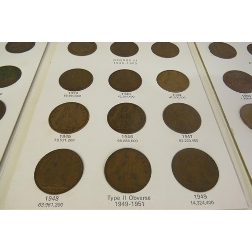 31 - Coin folder Pennies and other coins