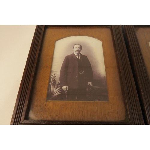 114 - Pair of victorian framed photos