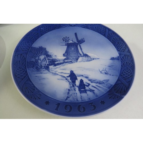 23 - Eleven Royal Copenhagen - christmas plates 1950-1969