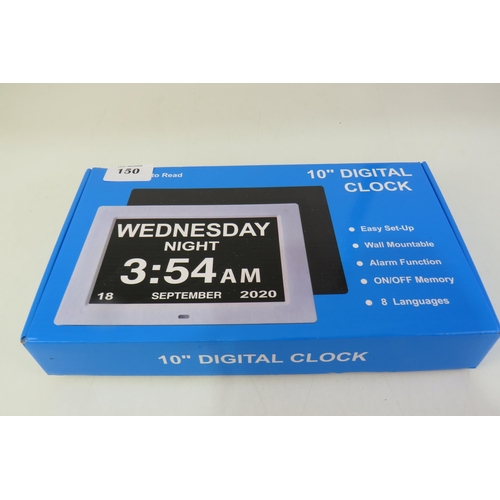 150 - Large new digital clock