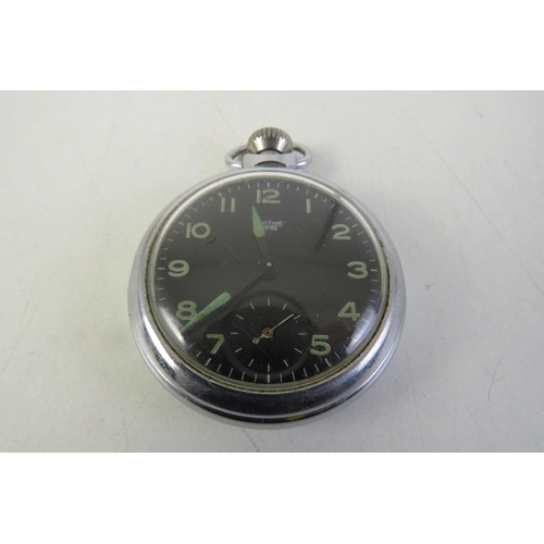 166 - Vintage smiths empire mechanical pocket watch