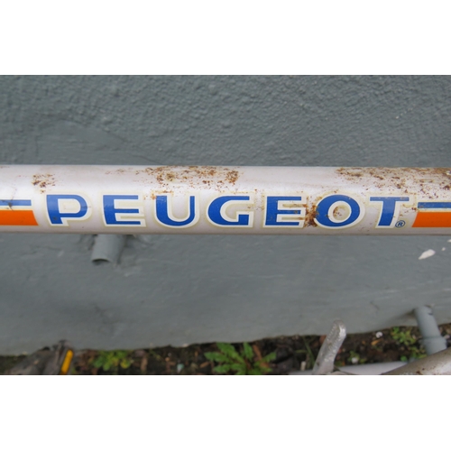 328 - Peugeot racing bike- as found