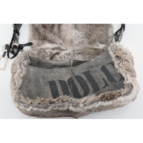 174 - Genuine Dolce & Gabbana fur bag