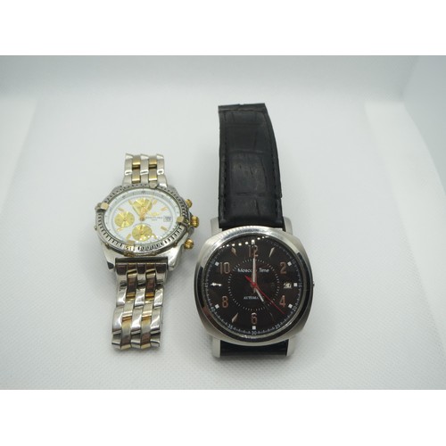 68 - Two Gents watches, Moscow time Automatic working order.