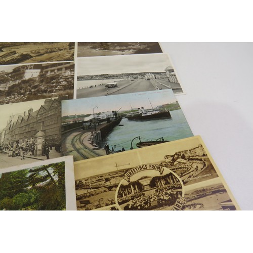 5 - two hundred old UK and Ireland postcards