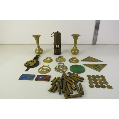 7 - Joblot of brass items