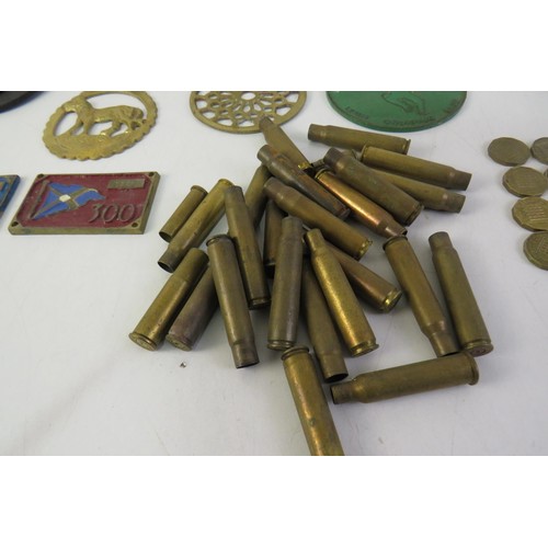 7 - Joblot of brass items