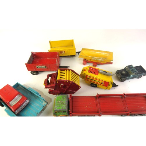 265 - Job lot of diecast includes Britains, Dinky Van etc.