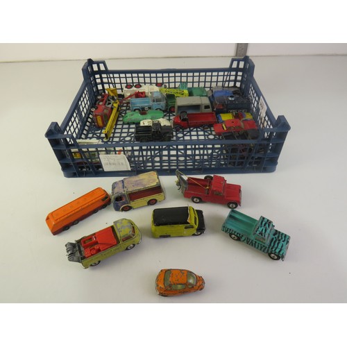 277 - Job lot of playworn diecast includes Dinky and Corgi.