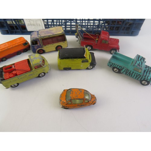 277 - Job lot of playworn diecast includes Dinky and Corgi.