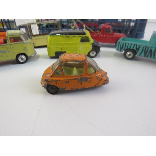 277 - Job lot of playworn diecast includes Dinky and Corgi.