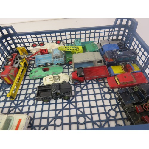 277 - Job lot of playworn diecast includes Dinky and Corgi.