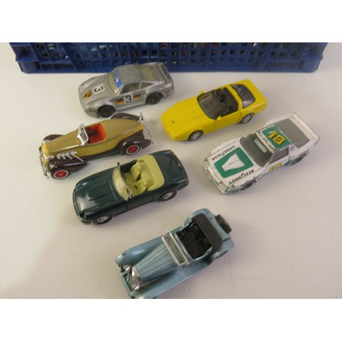 288 - Vintage playworn diecast vehicles.