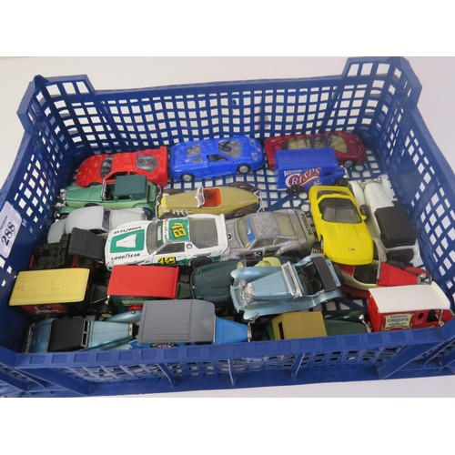 288 - Vintage playworn diecast vehicles.