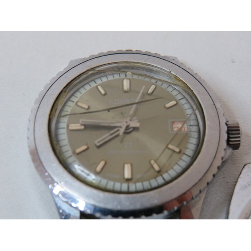 20 - Five Gents vintage watches (no straps) includes Military Trench watch, Rotary, Accurist etc.