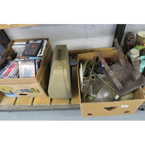 308 - Three boxes of miscellaneous collectables