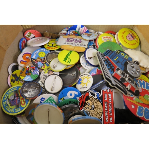 313 - Box of childrens badges