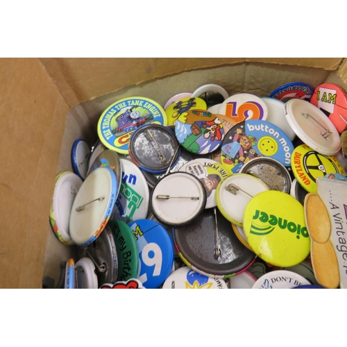 313 - Box of childrens badges