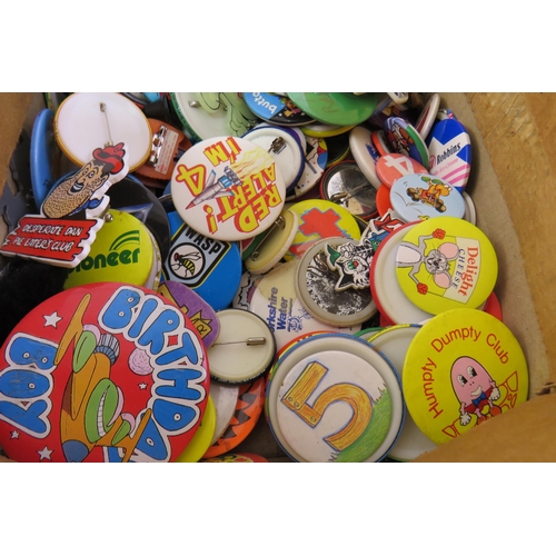 313 - Box of childrens badges