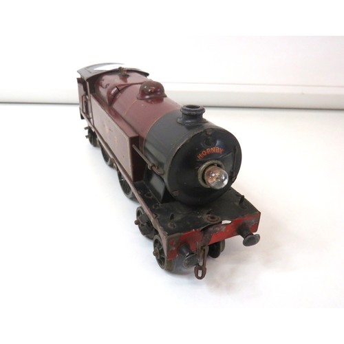 34 - Hornby 0 Gauge E220 4-4-2 Tank Loco LMS Maroon