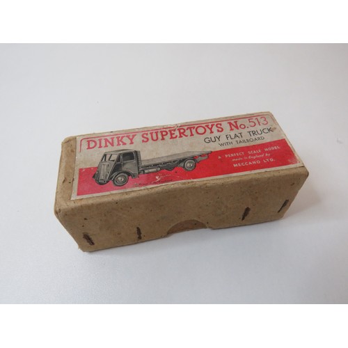 38 - Dinky Supertoys No.513 Guy Flat Truck with Tailboard in original box.