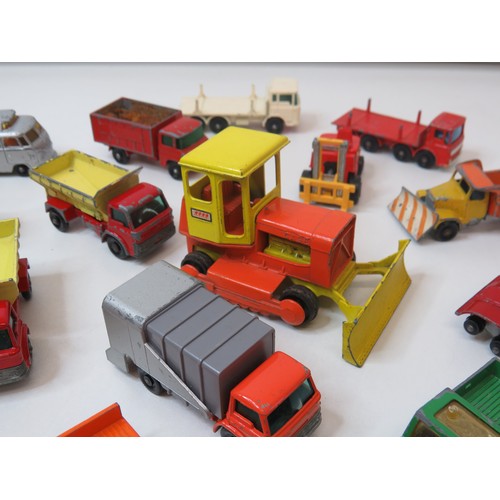 47 - Vintage playworn diecast includes Matchbox Lesney and Corgi.