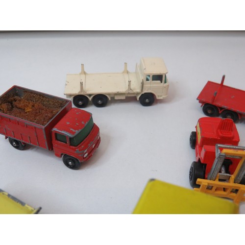 47 - Vintage playworn diecast includes Matchbox Lesney and Corgi.