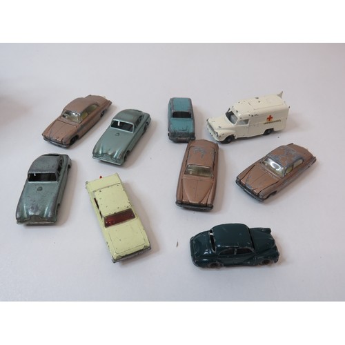 48 - Collection of vintage diecast includes Matchbox Lesney and Lledo days gone