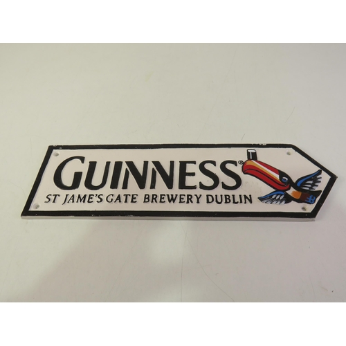 198 - Cast Guinness sign St james gate brewery Dublin