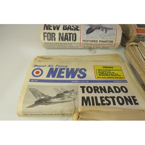 349 - Eighty-nine RAF newspapers