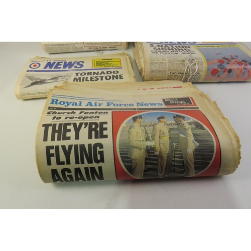 349 - Eighty-nine RAF newspapers