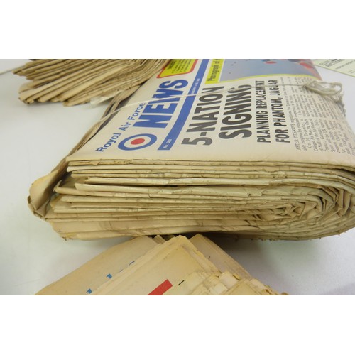 349 - Eighty-nine RAF newspapers