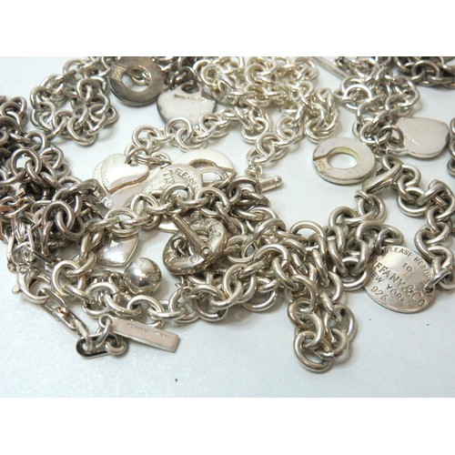 74 - Fashion Jewellery, bracelets, necklaces, bangles includes 925 silver.