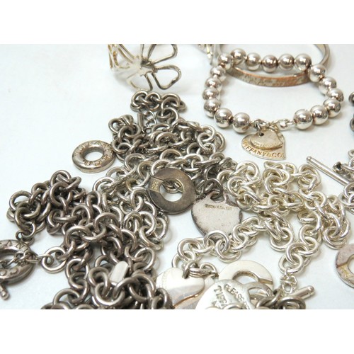 74 - Fashion Jewellery, bracelets, necklaces, bangles includes 925 silver.