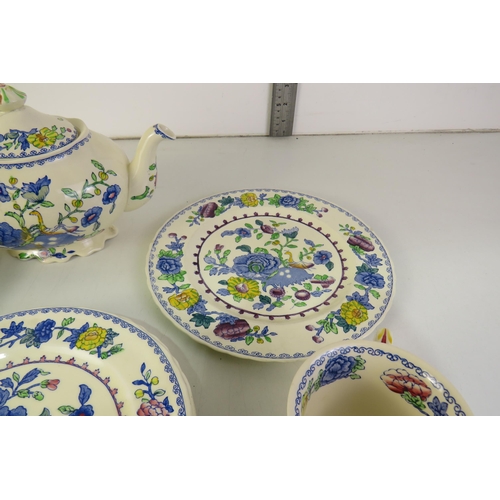 378 - Seventeen piece tea set masons regency