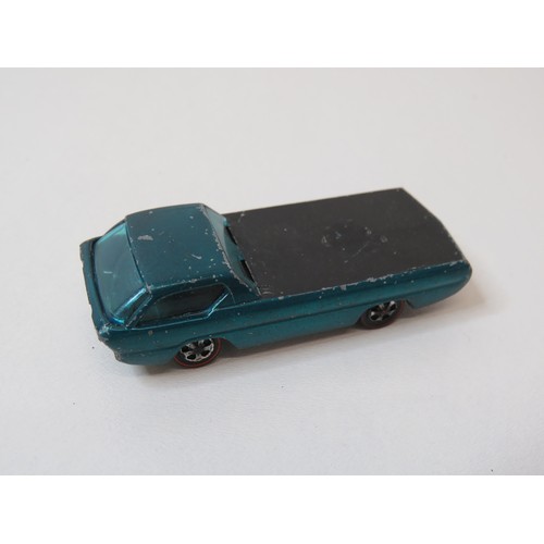 88 - 1950's Minimodels tinplate blue Jaguar XK120 and 1967 Hot Wheels Redline Deora Aqua.