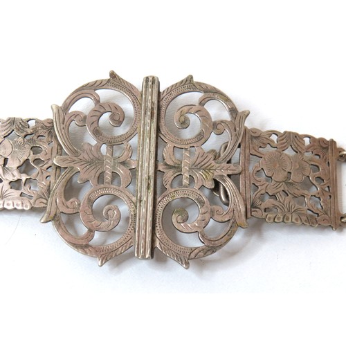 97 - Antique EPNS Nurses belt.