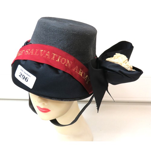 296 - Vintage 1940's/50s Salvation Army ladies bonnet.