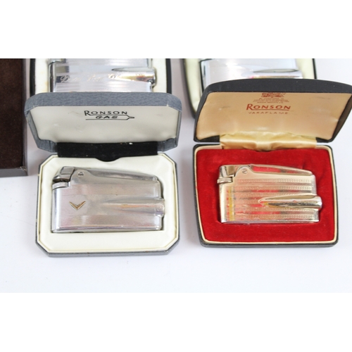 143 - Tobacciana Collectables Pocket Lighters  Inc Ronson, Boxed