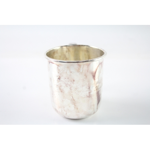 34 - Vintage .925 Sterling Silver Christening Cup (59g)