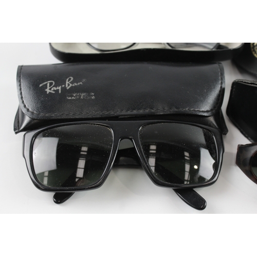 59 - Collection of Designer Rayban Sunglasses Inc Cases x 5