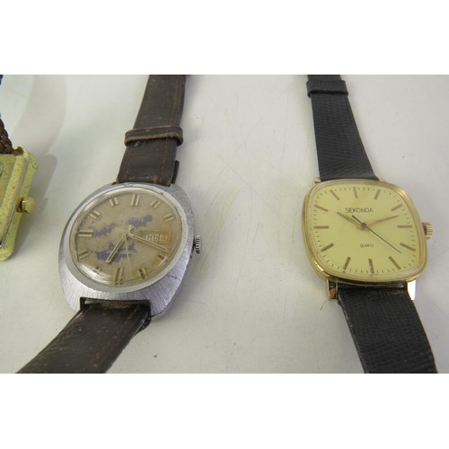 419 - Collection of mens vintage watches