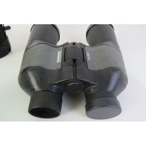 393 - Five pairs of binoculars