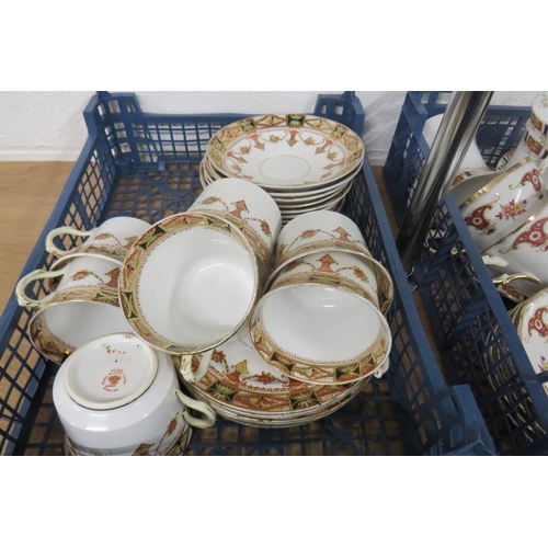 440 - Selection of mixed items including reid's park place china, colclough and royal stafford china, wall... 