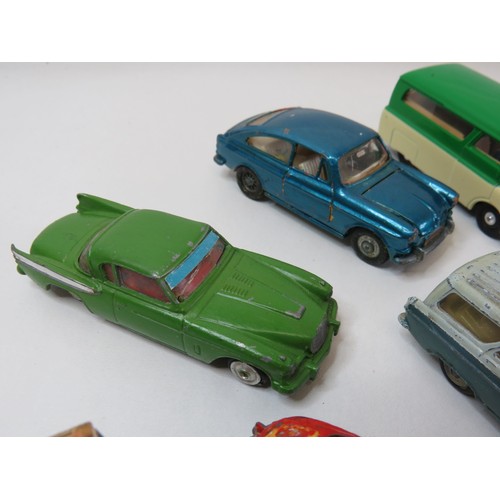 98 - Selection of vintage diecast includes Corgi and Dinky.