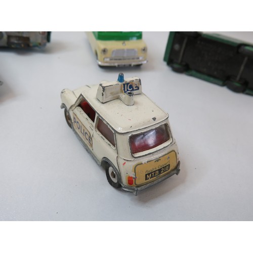 98 - Selection of vintage diecast includes Corgi and Dinky.